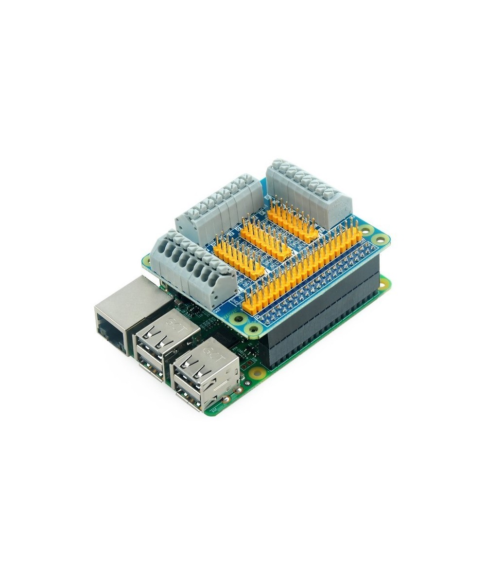 Shield de expansión de puertos GPIO para Raspberry PI
