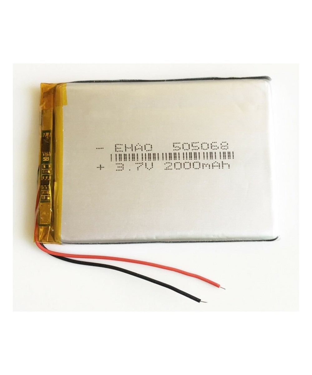 Batería tipo LiPo recargable 3.7V 2000mAh