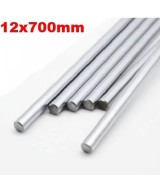 Varilla lisa de acero inoxidable de 12mm de diametro x 700mm de largo