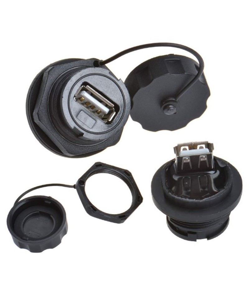 Conector impermeable USB 2.0