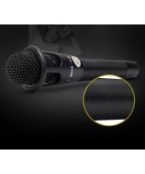 Microfono con tripode y fuente phantom MGHK E-300