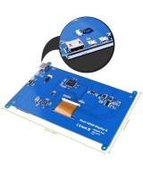 Pantalla táctil LCD de 7 pulgadas HDMI para Raspberry PI