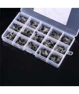 Transistores NPN, PNP 15 valores (Caja 300 unidades)