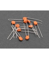 Capacitores ceramicos 0-25V 25 valores 1pf - 100nf (250 unidades)