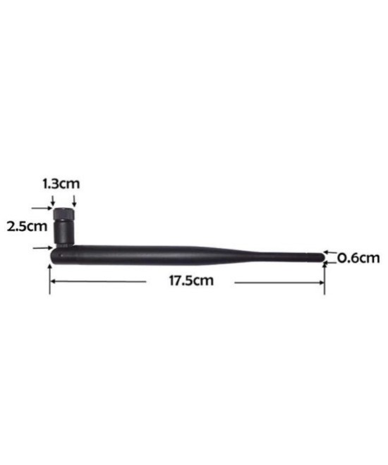 Antena wifi 5DBi 2.4Ghz conector hembra
