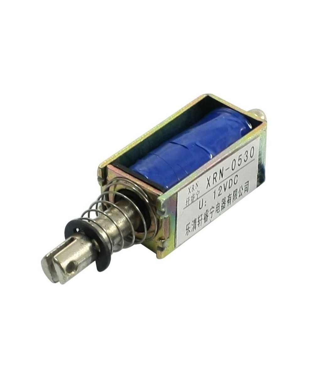 Solenoide tipo push 10mm 12V 2A XRN-0530