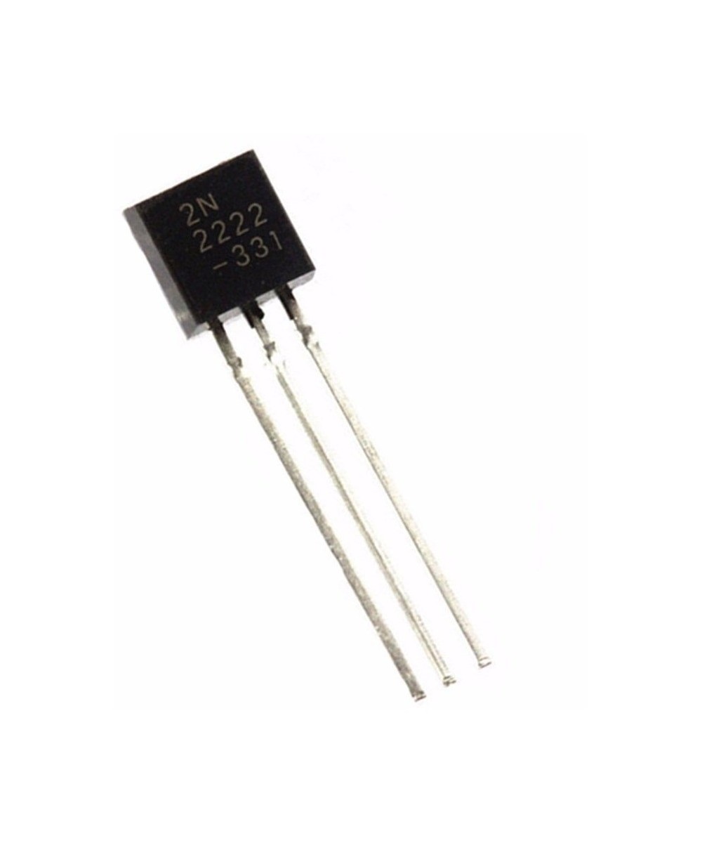 Transistores 2N2222A NPN TO-92 (100 unidades)