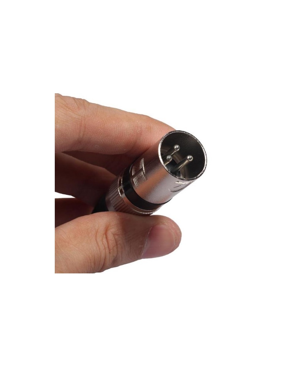 Separador de Audio XLR Hembra a XLR Macho Dual