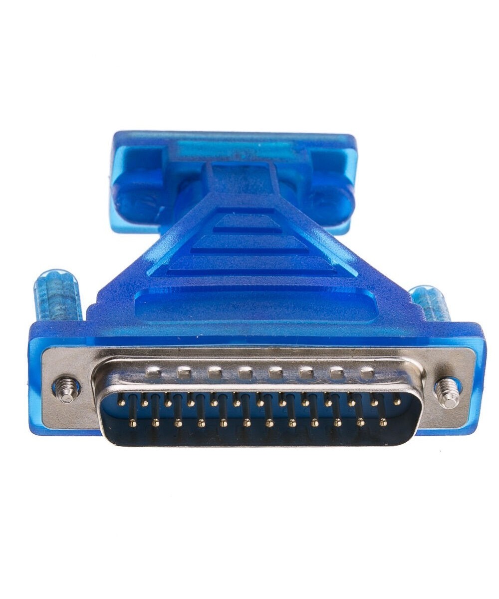 Adaptador DB9 hembra a DB25 macho