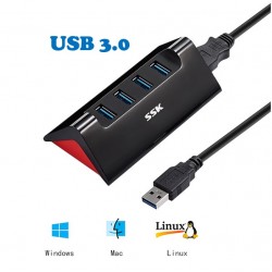 HUB USB 3.0 de 4 puertos...