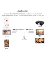 Adaptador Lightning / Micro USB a HDMI para Android / IOS