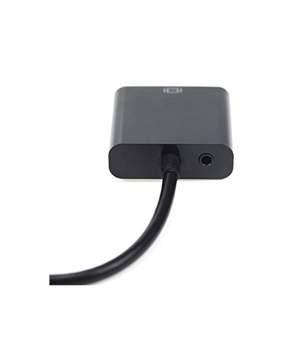 Convertidor Micro HDMi a VGA mas audio