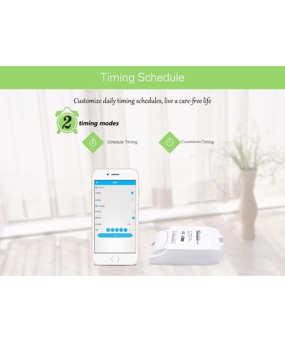 Interruptor doble canal Inteligente WIFI Sonoff
