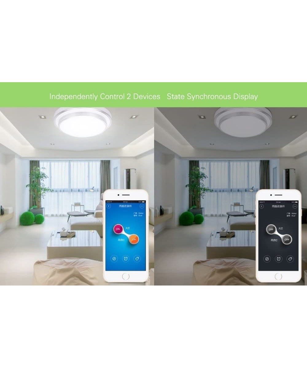 Interruptor doble canal Inteligente WIFI Sonoff