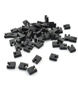 Mini Jumpers 2.54mm 2 pin (Set de 10)