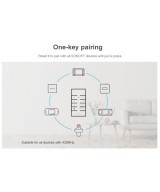 Interruptor Dimmer D1 con control 433mhz y base Inteligente Sonoff