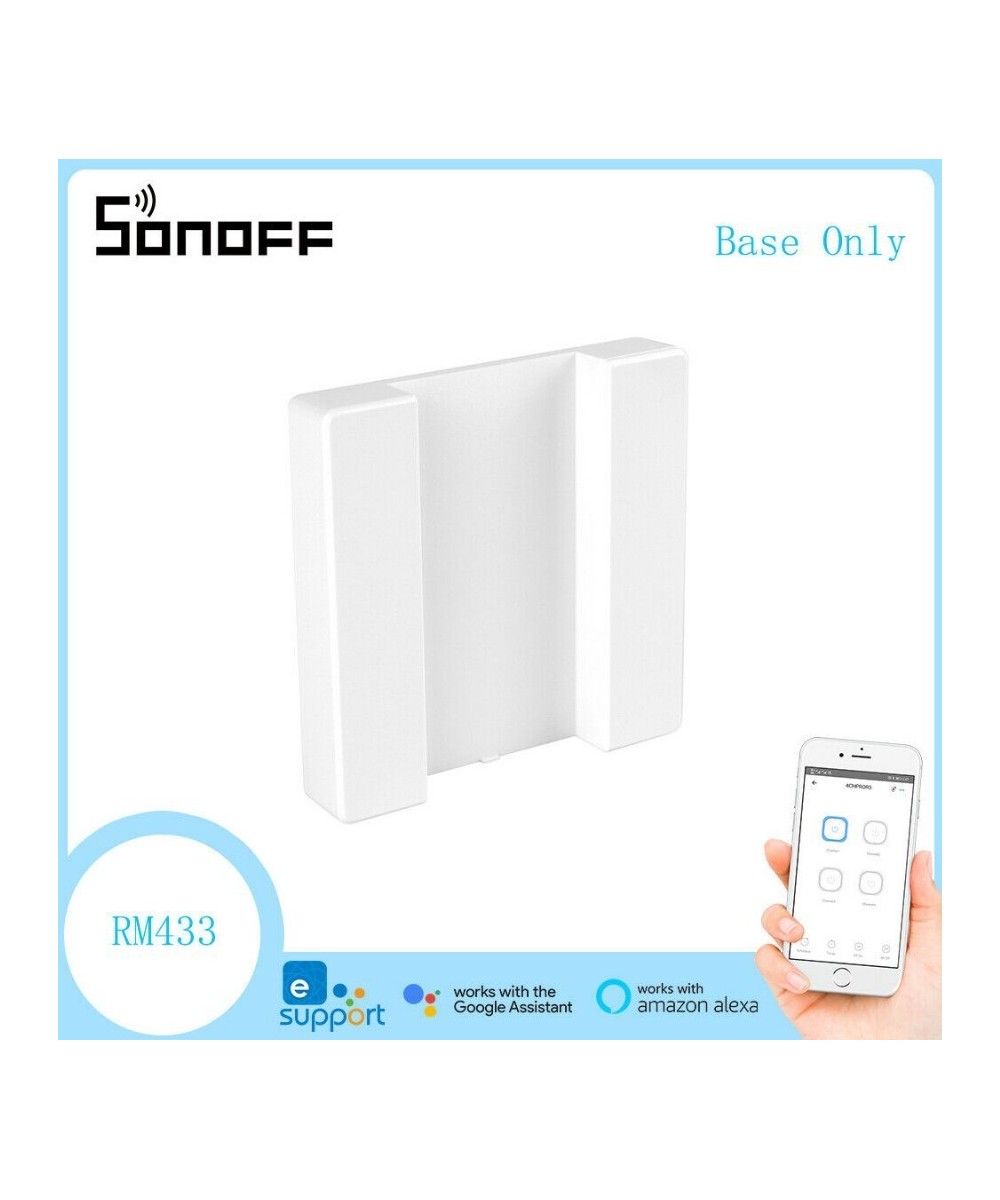 Interruptor Dimmer D1 con control 433mhz y base Inteligente Sonoff