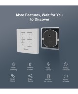 Interruptor Dimmer D1 con control 433mhz y base Inteligente Sonoff