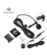 Mini micrófono Lavalier para celular con extensión de 2m Green Audio GAM-141L