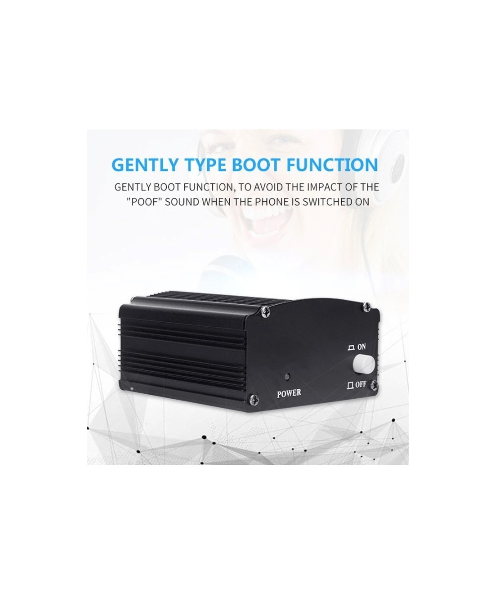 Fuente para microfono de condensador 48V DC (Phantom)