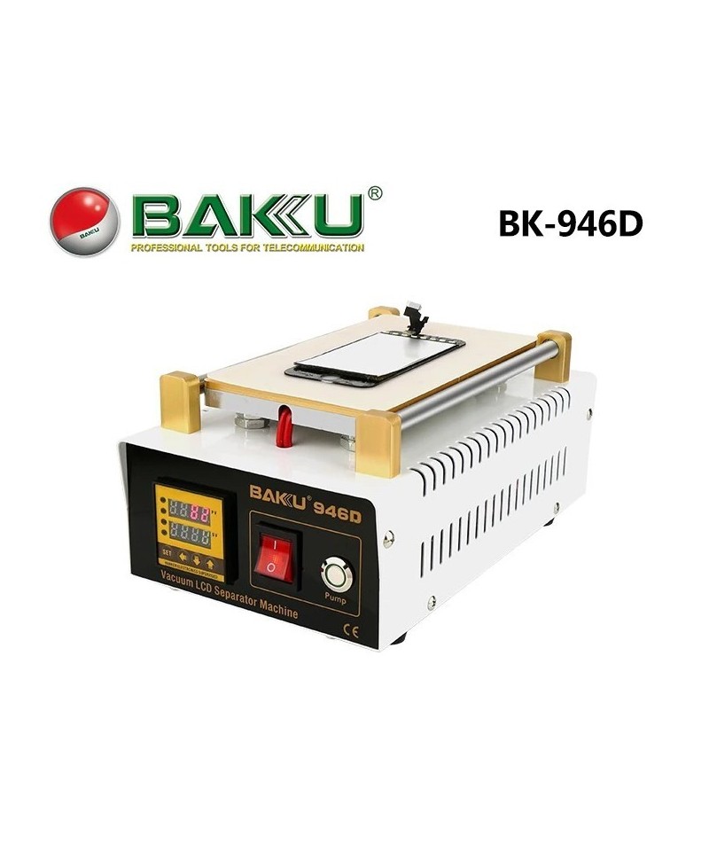 Plancha separadora de pantalla al vacio BAKU BK-946D