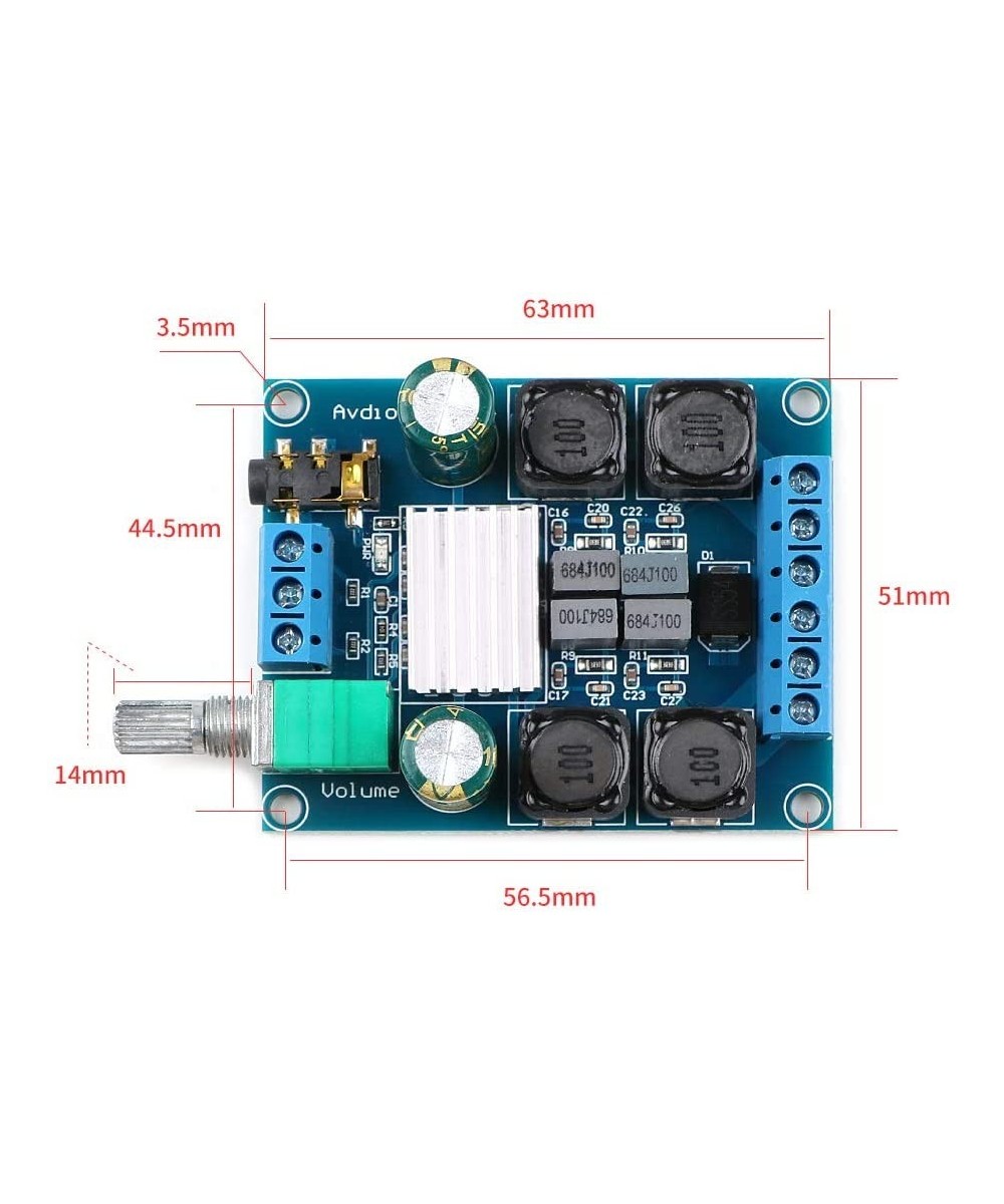 Tarjeta Amplificadora de Audio TPA3116D2 2x50w
