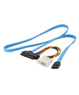 Adaptador para Disco Duro SATA Serial de 7 pines a SAS 29 pines con cable de alimentación de 4 pines