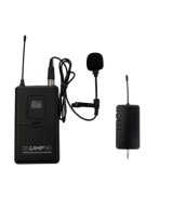 Microfonos Inalambricos M-202 UHF con 1 Receptor 3.5mm y 2 Transmisores