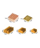 Disipadores de calor Raspberry Pi 3 / Pi 4 (5 unidades)