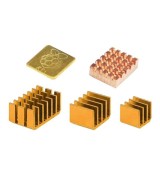 Disipadores de calor Raspberry Pi 3 / Pi 4 (5 unidades)