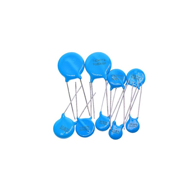 5x Varistore S20K60 - 60V 1W, 10mm, B72220S600K101