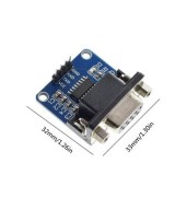 Adaptador serial RS232 a TTL hembra DB9