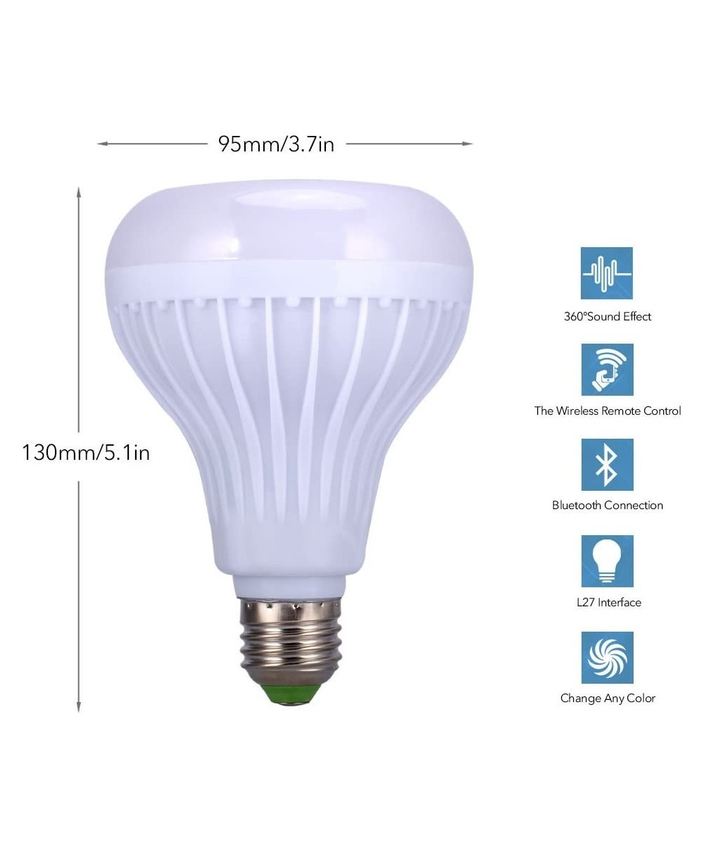 Foco LED con bluetooth y parlante 12W RGB