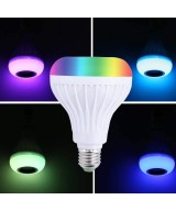Foco LED con bluetooth y parlante 12W RGB