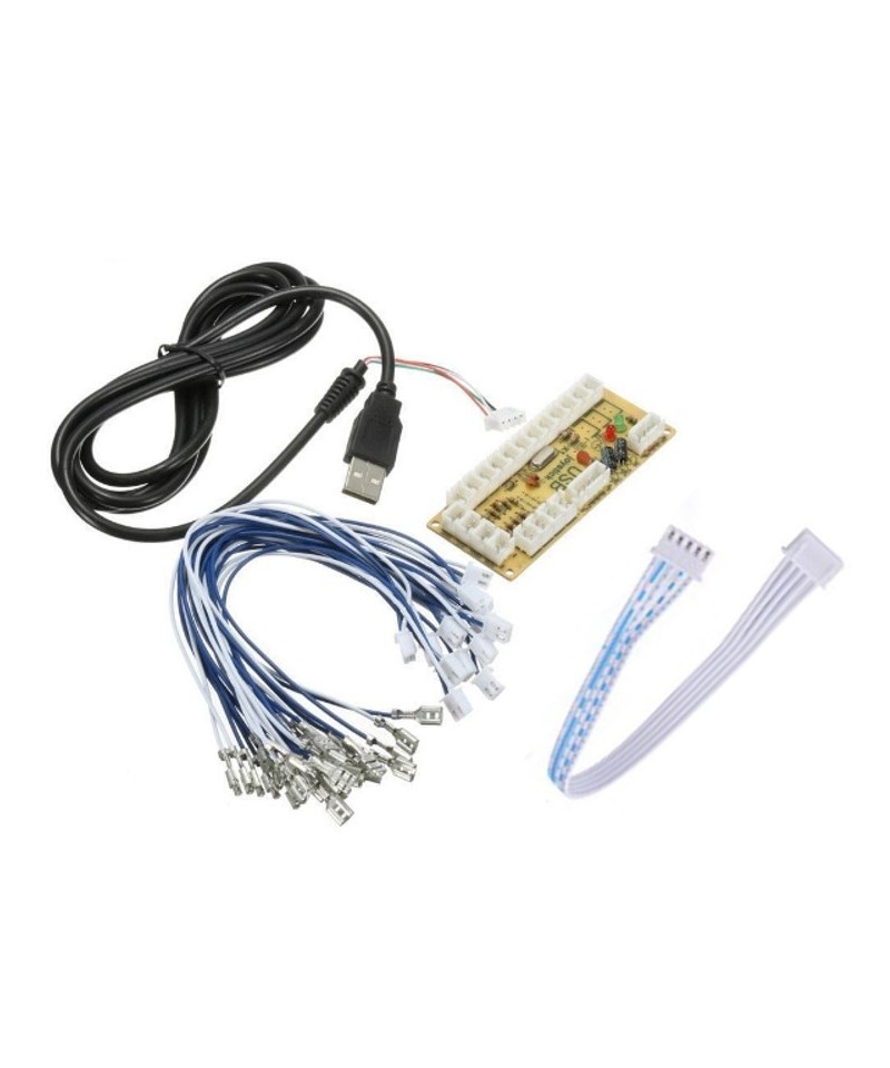 Placa codificadora USB para control arcade