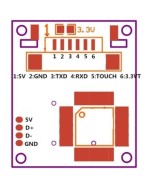 Modulo lector de huellas digital AS606