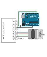 Controlador de motor paso a paso 4.5A TB6600