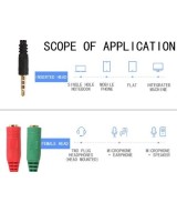 Separador de Microfono y Audifono para Celular