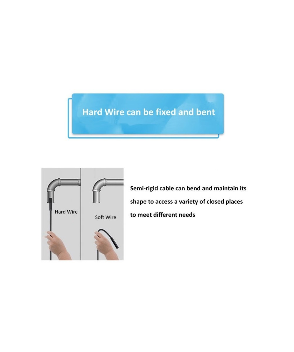 Endoscopio digital 3 en 1 con camara y luz 5m