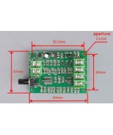 Controlador de motor brushless sin escobilla 1.2A 7V-12V