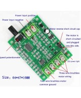 Controlador de motor brushless sin escobilla 1.2A 7V-12V