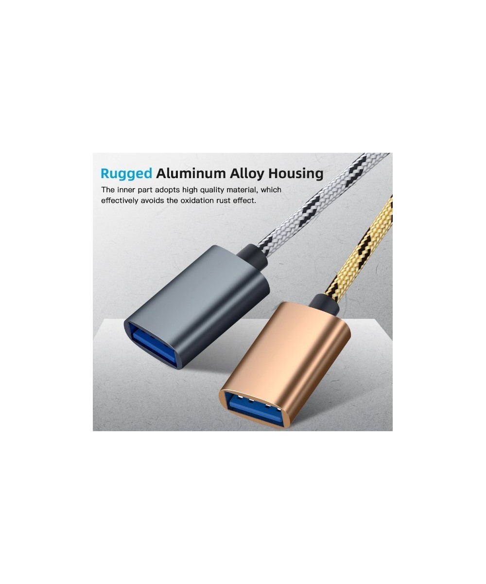 Cable OTG micro USB y USB-C