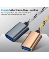 Cable OTG micro USB y USB-C