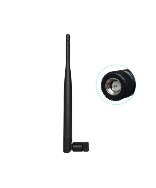 Antena wifi 5DBi 2.4Ghz conector macho