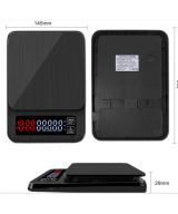 Balanza Digital de Alta Precision con Temporizador 10Kg