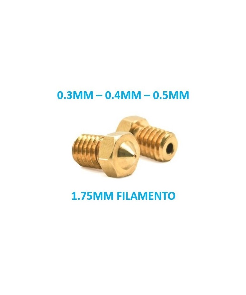 Boquilla para extrusor de impresora 3D 1.75MM V6