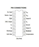 Regulador de voltaje PWM SG3525ANG(PDIP)