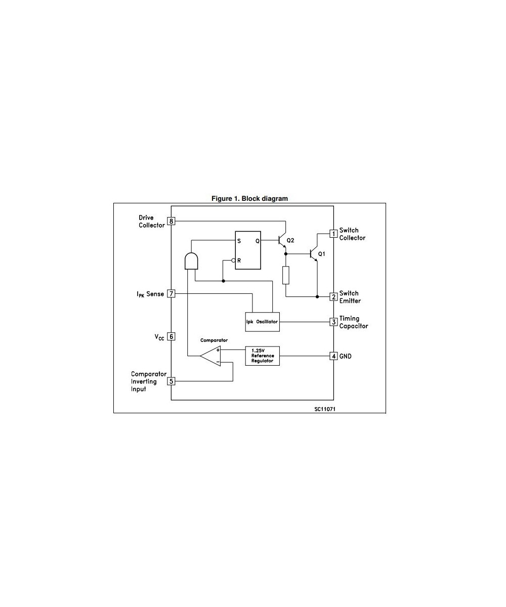 Regulador de Voltaje MC34063ABN (DIP)