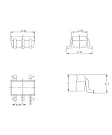 CI Sensor de temperatura MAX6605MXKT (SMD/SMT)