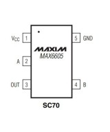 CI Sensor de temperatura MAX6605MXKT (SMD/SMT)